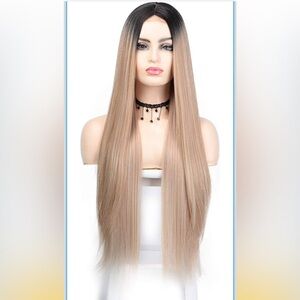 Blonde Wig with Shadow Root by Vigorous Wigs